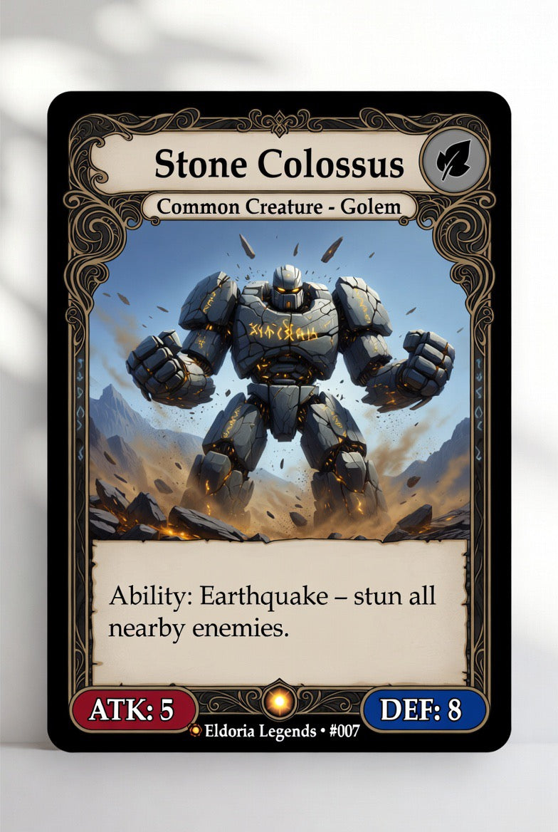 Stone colossus